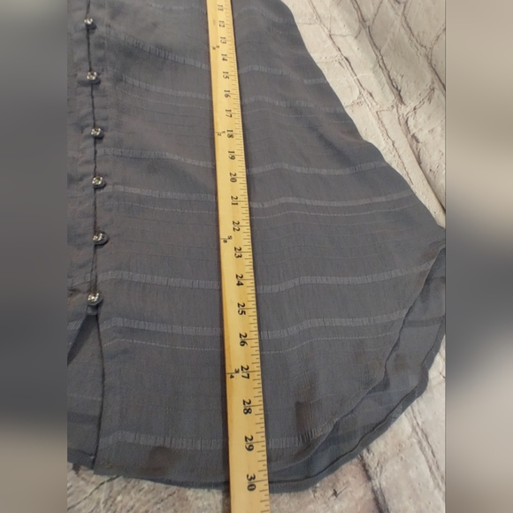 Feather Bone Anthropologie Blouse Marietta High Neck L - Picture 9 of 12